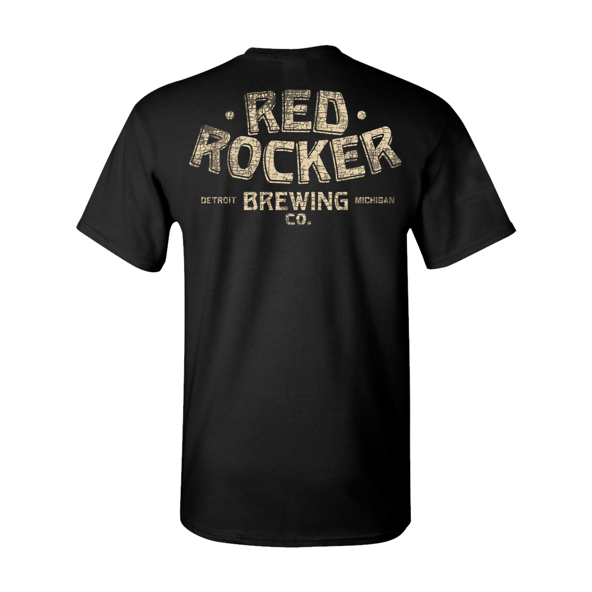 Red Rocker Brewing Company &quot;Official&quot; Logo Tee Black