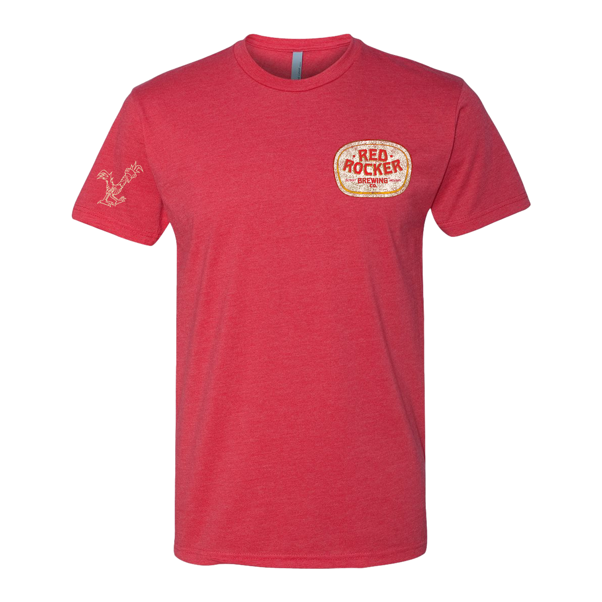 Red Rocker Brewing Company &quot;Official&quot; Logo Tee Red