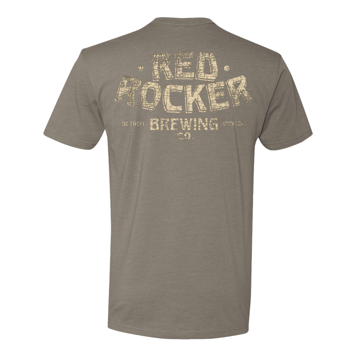 Red Rocker Brewing Company &quot;Official&quot; Logo Grey