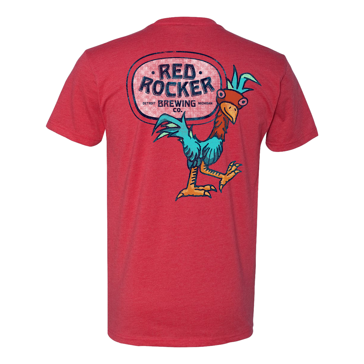 Red Rocker Brewing Company &quot;Bogus Otis&quot; Tee Red
