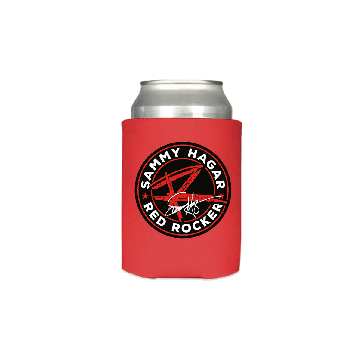 Red Rocker Koozie