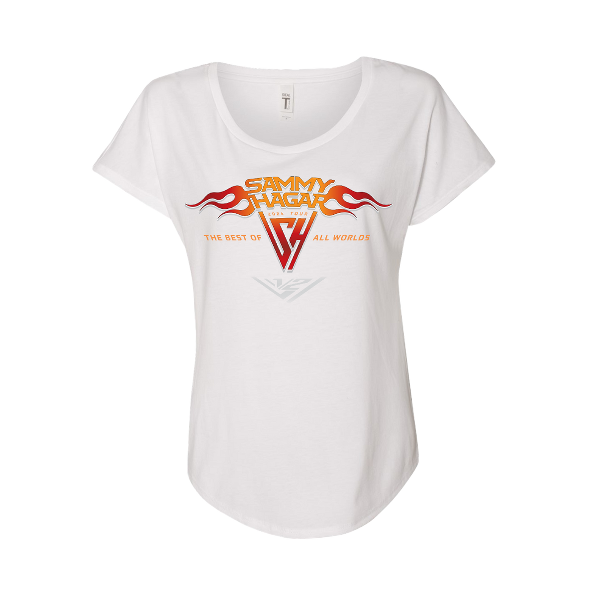 Sammy Hagar 2024 &quot;The Best of All Worlds&quot; Ladies Tee