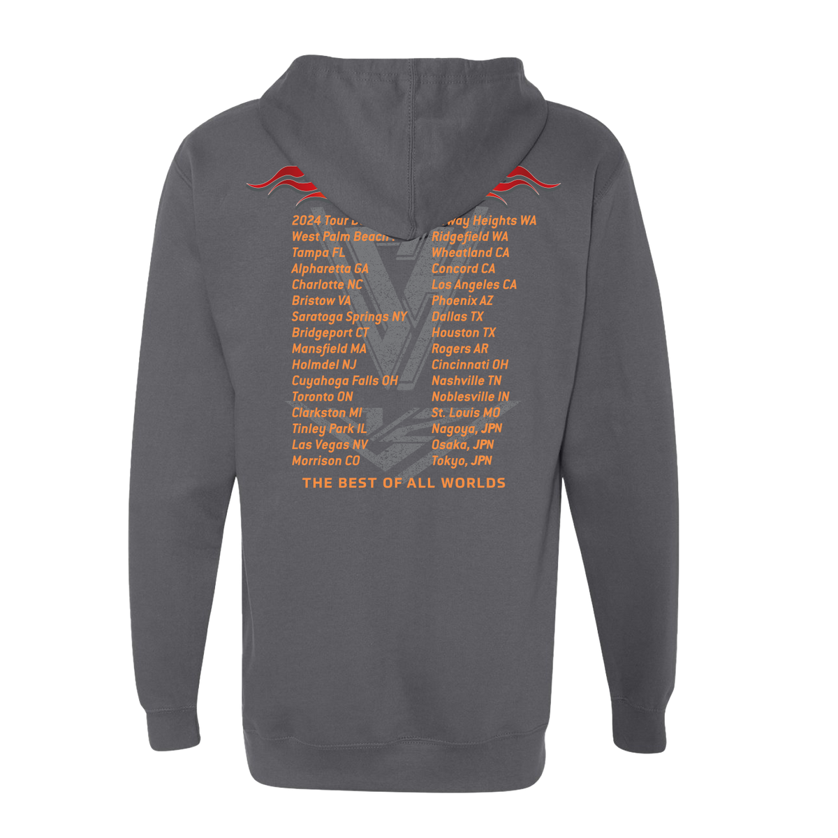 Sammy Hagar 2024 &quot;The Best of All Worlds&quot; - Tour Hoodie