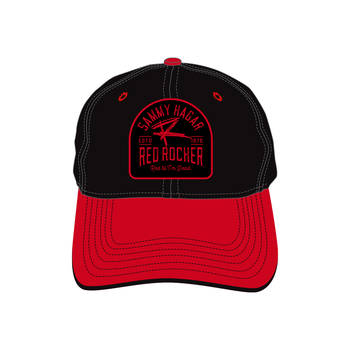 Sammy Hagar Red Rocker Trucker Hat